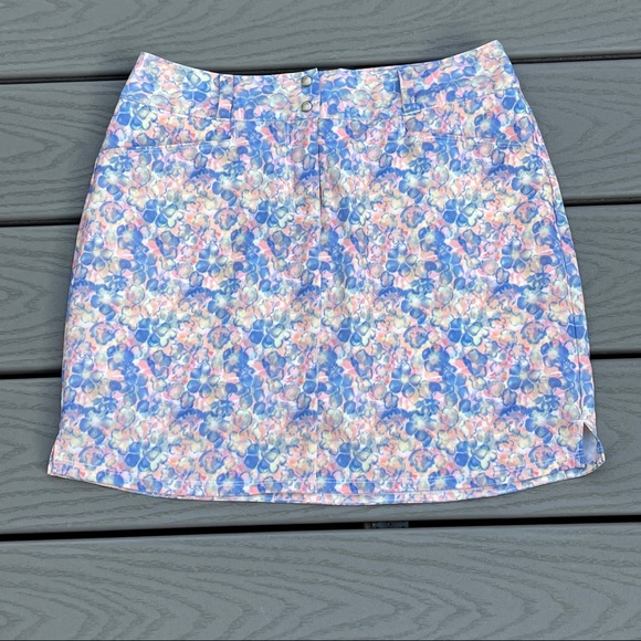 ADIDAS Floral Print Skort Active Skort women’s Size 4 New With Tags - Picture 10 of 10